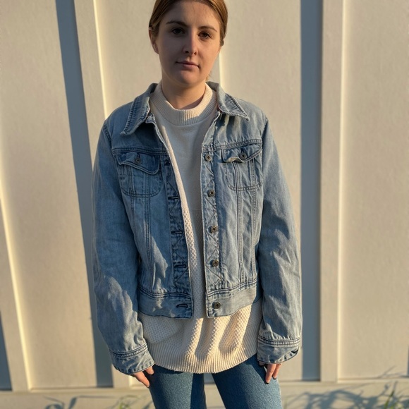 Repurposed Philadelphia Eagles Denim Jacket - Picture 5 of 13